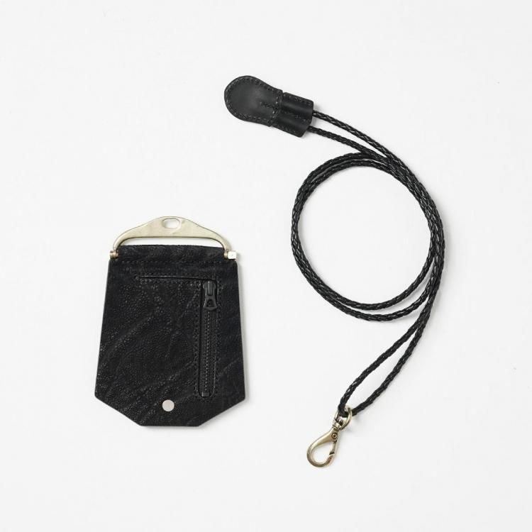 AUBERGE / GLAND E 完売品 財布 レザー ネックレス ブラック