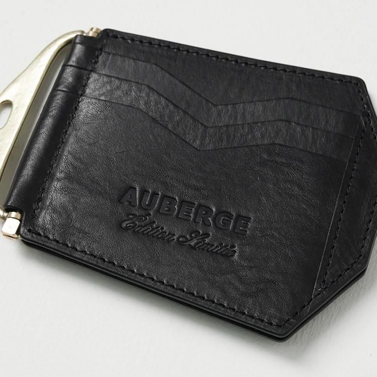 AUBERGE / GLAND E 完売品 財布 レザー ネックレス ブラック AUBERGE