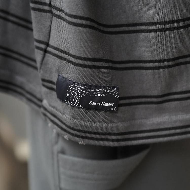 【新品未使用】リサイクルコットンボーダーTee / GREY 楽天市場】LAITERIE（レイトリー）ふわふわ天竺ボーダー半袖T