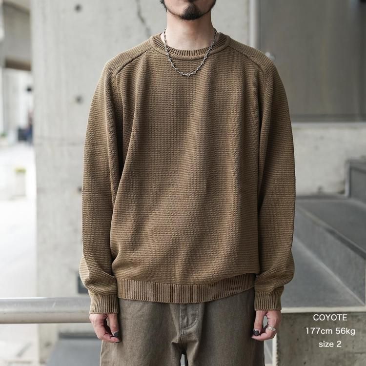 ノンネイティブ nonnative 25aw ワーカープルオーバーセーター
