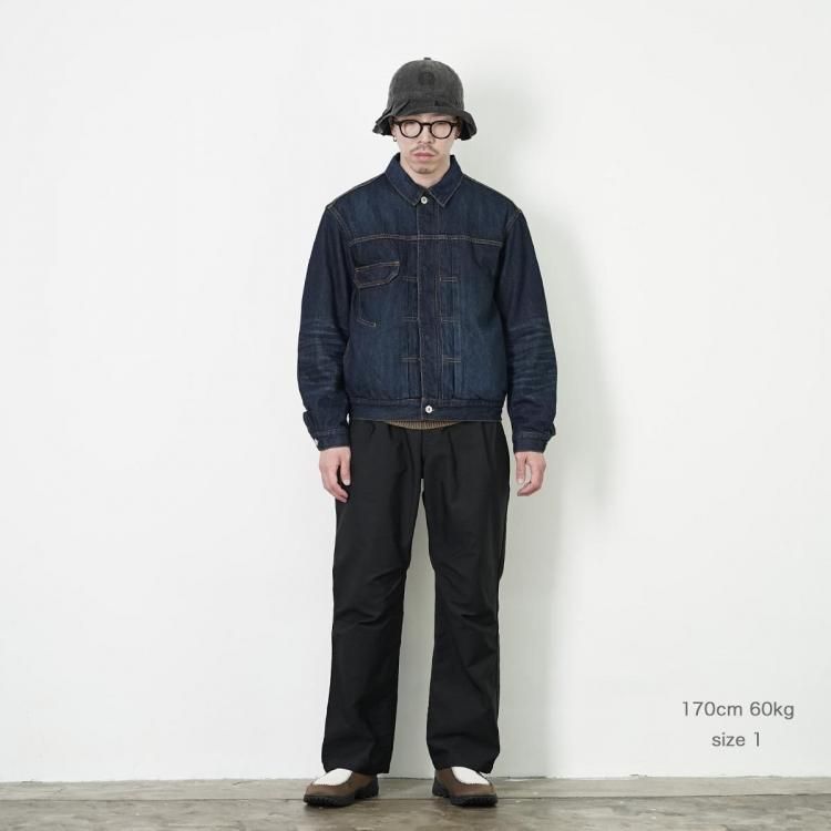 Nonnative TRUCKER BLOUSON ジャケット 3 チャコール Nonnative TRUCKER BLOUSON ジャケット 3 チャコール シルエット