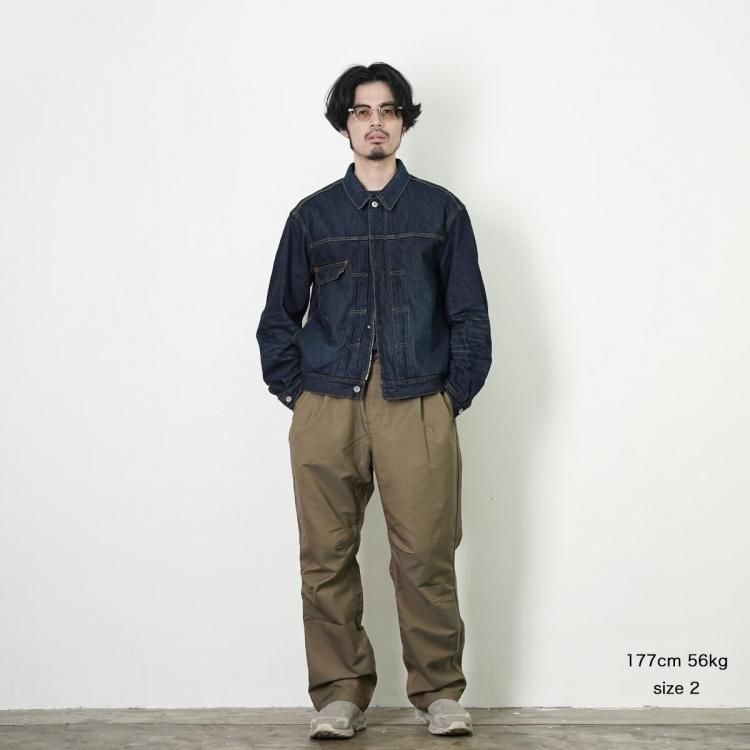 ノンネイティブ nonnative 25aw トラッカーブルゾンデニム