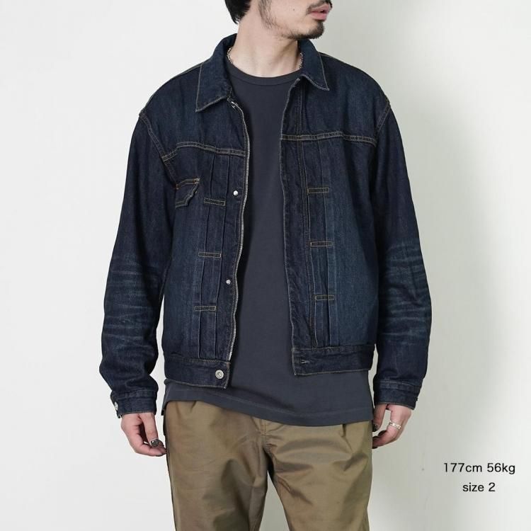 ノンネイティブ nonnative 25aw トラッカーブルゾンデニム