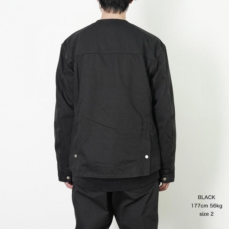 nonnative ノーカラー　ジャケット　サイズ2 nonnative(ノンネイティブ) 25SS ジップアップジャケット