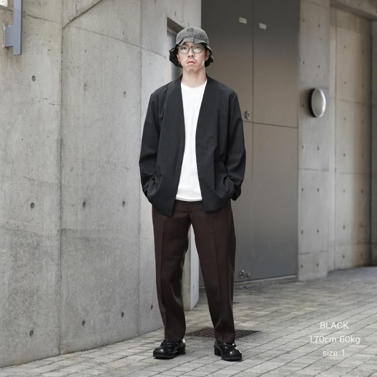 マーカ marka ラペルレスシャツジャケット LAPELLESS SHIRT