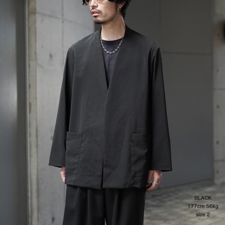 マーカ marka ラペルレスシャツジャケット LAPELLESS SHIRT