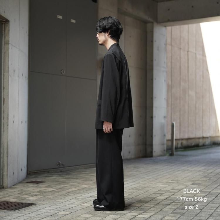 マーカ marka ラペルレスシャツジャケット LAPELLESS SHIRT