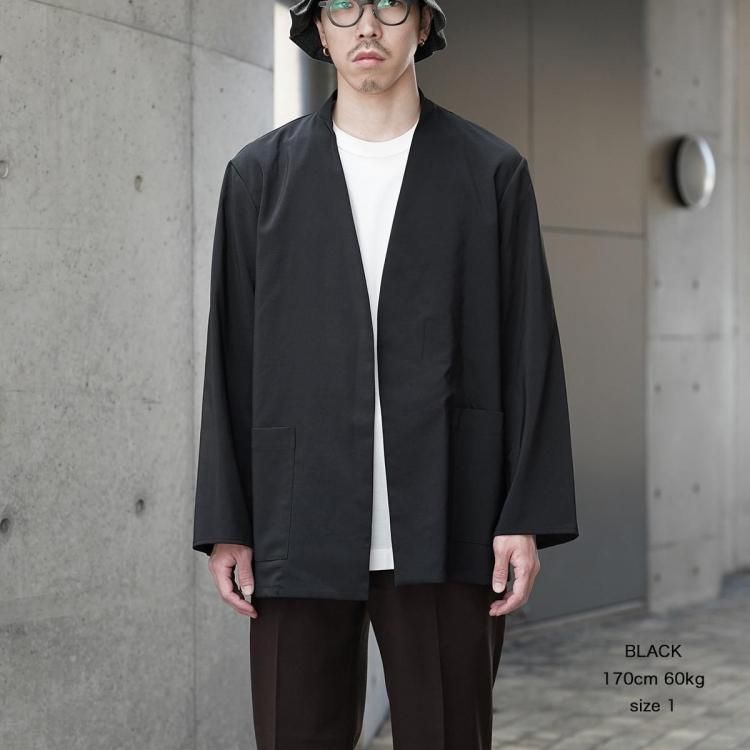 marka LAPELLESS JACKET(ラペルレスジャケット) marka (マーカ) LAPELLESS JACKET / ラペルレスジャケット