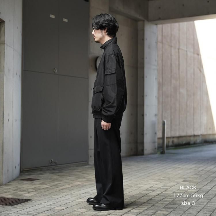 【MARKAWARE/マーカウェア】ウールフライトジャケット マーカ marka フライトジャケットウールシルク FLIGHT JACKET