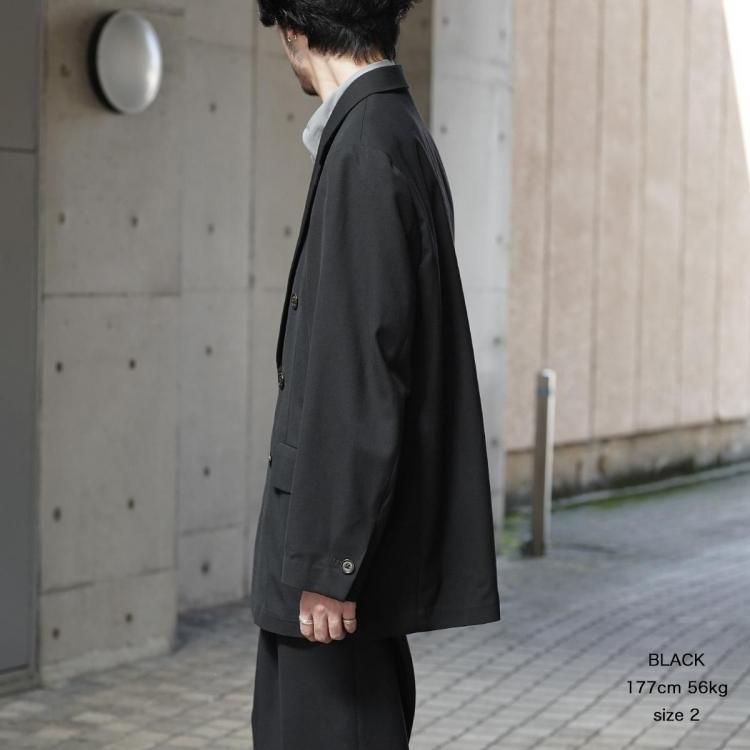 マーカウェア MARKAWARE 25aw ダブルブレストコンフォートジャケット