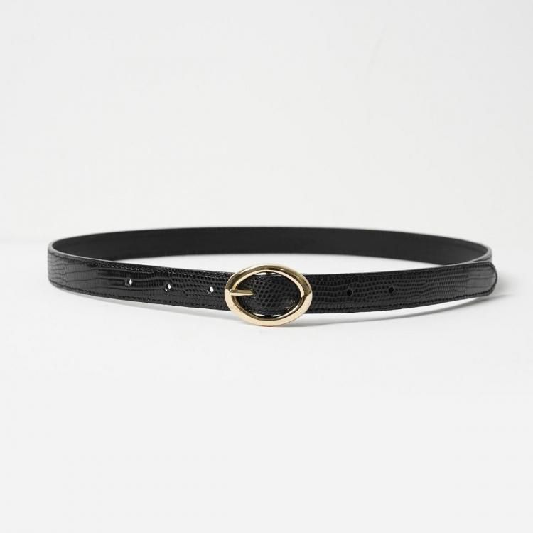 ビソウン BISOWN 25ss リザードオーバルベルト LIZARD OVAL BELT