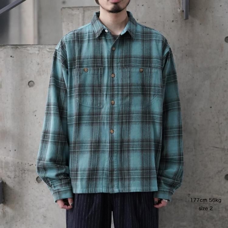 サンドウォーター SandWaterr 25aw リサイズドワークシャツ