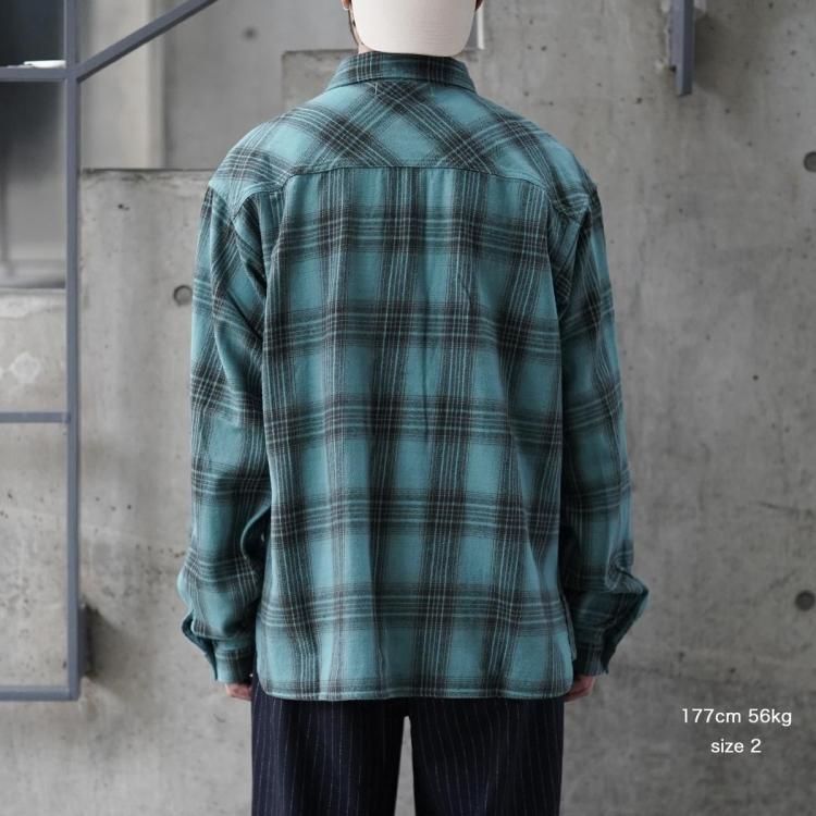 サンドウォーター SandWaterr 25aw リサイズドワークシャツ RESEARCHED