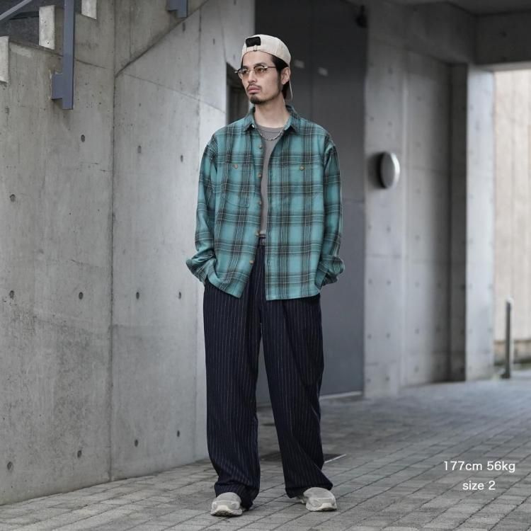 サンドウォーター SandWaterr 25aw リサイズドワークシャツ RESEARCHED