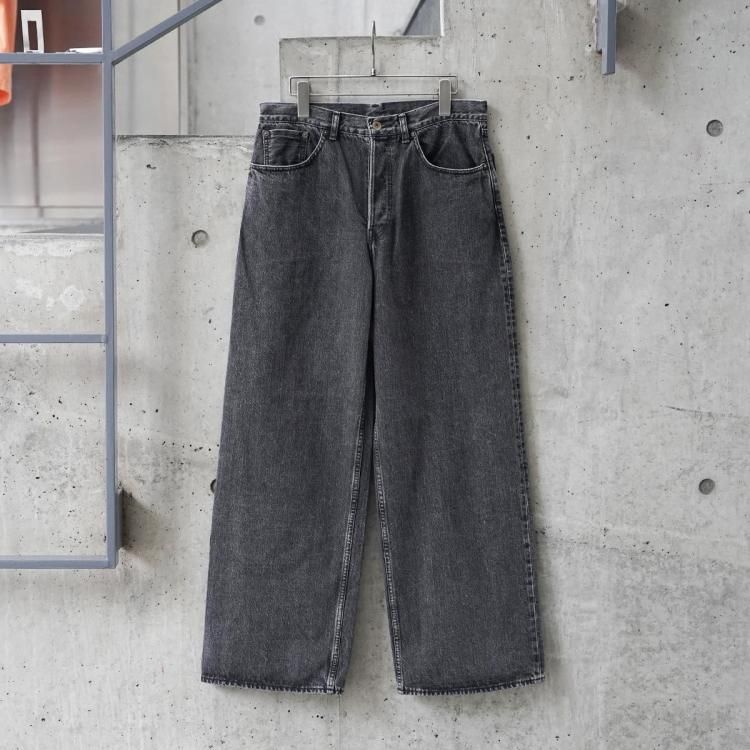 【試着のみ】marka マーカ WIDE LEG JEANS 定価5.3万円 試着のみ】marka マーカ WIDE LEG JEANS 定価5.3
