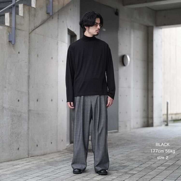 マーカウェア MARKAWARE 25aw ロングスリーブタートルネック