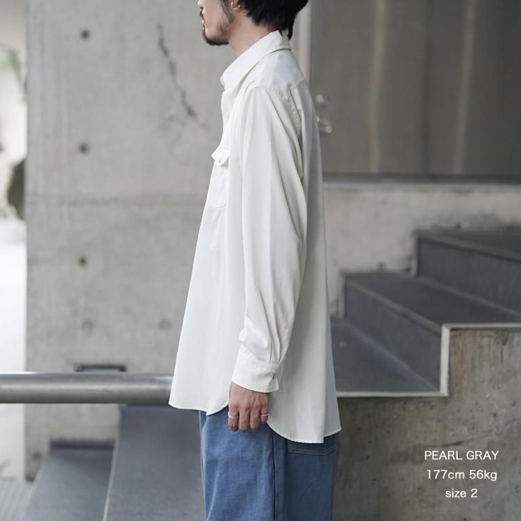 マーカウェア MARKAWARE 25aw ウエスタンシャツ スーパー160