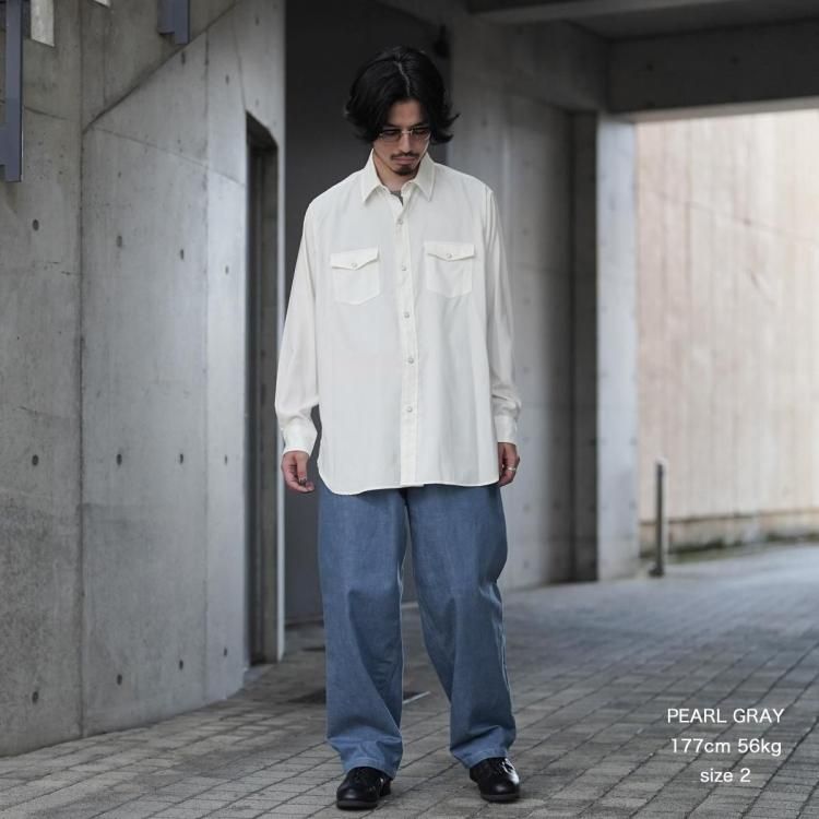 オアシス　マーウィー MARWE セット MARKAWARE/マーカウェア】FLAT TAPERED EASY TROUSERS