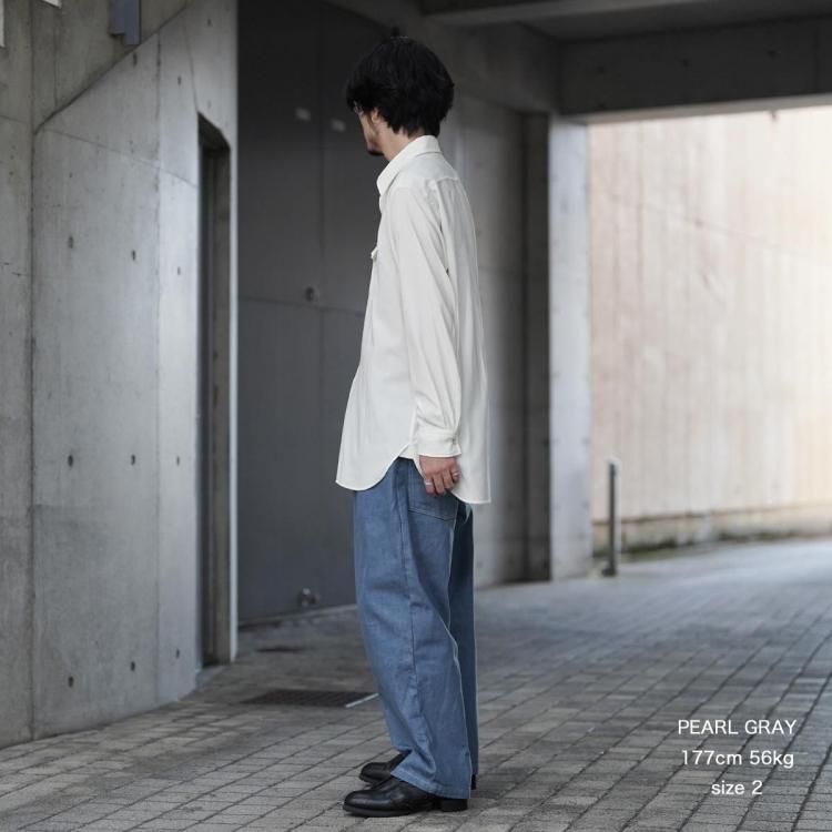 マーカウェア MARKAWARE 25aw ウエスタンシャツ スーパー160