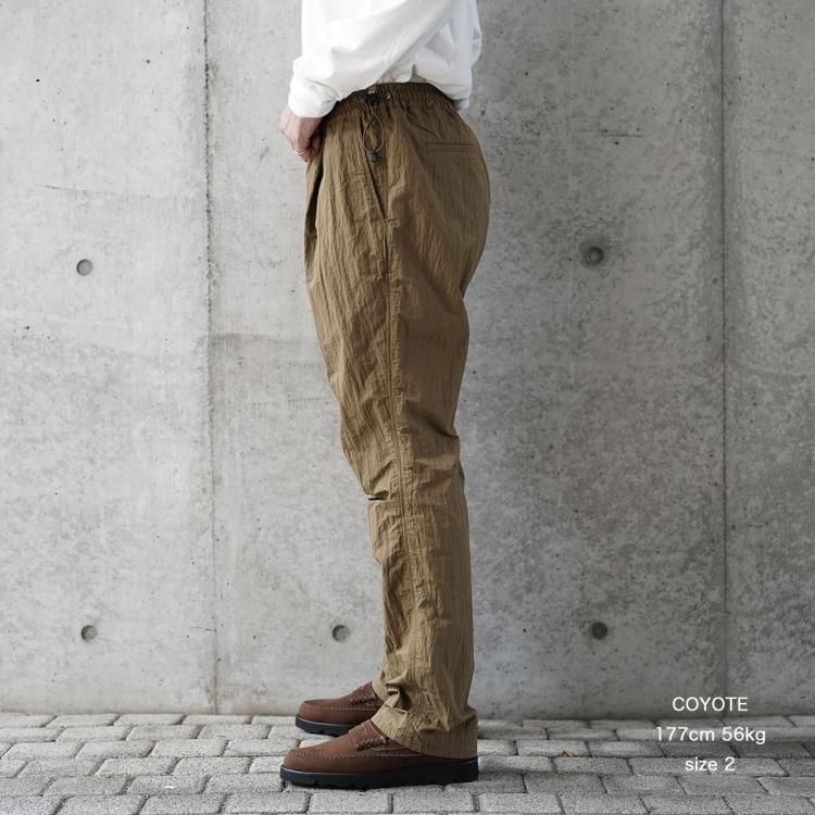 ノンネイティブ nonnative 25aw ハイカーイージーパンツ コットン