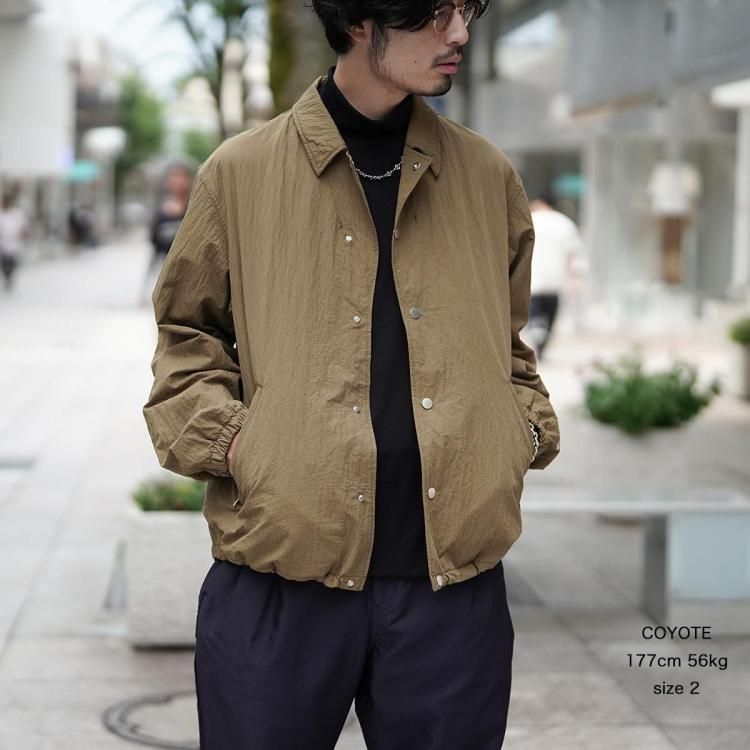 ジャケット・アウター nonnative GORE-TEX WINDSTOPPER COACH JKT Coach Jacket P/N Taffeta With GORE-TEX WINDSTOPPER® | EUREKA