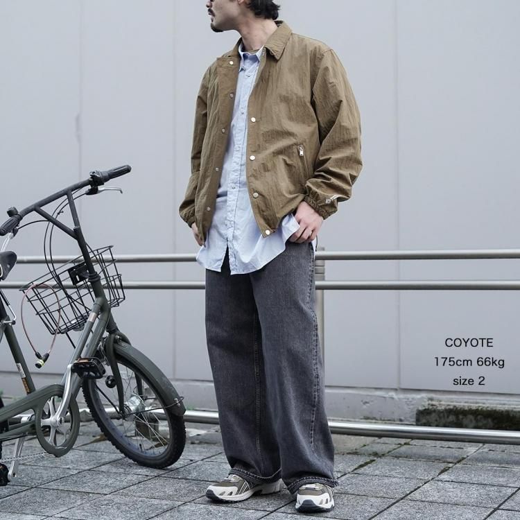 ノンネイティブ nonnative 25aw コーチジャケット コットンナイロン