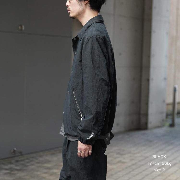 ノンネイティブ nonnative 25aw コーチジャケット コットンナイロン