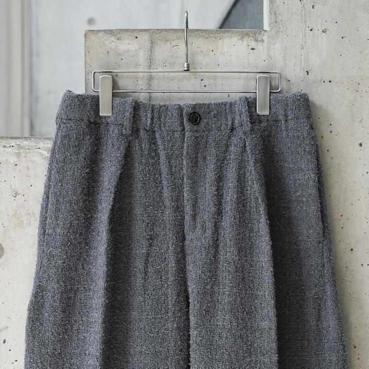 ノノット nonnotte 25aw ドレーピングエラスティックインタックワイド