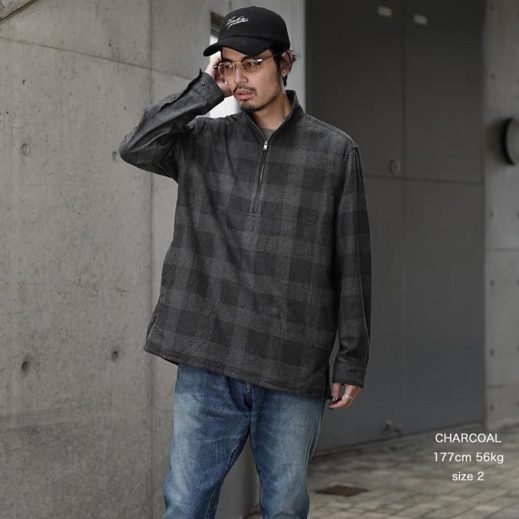 ノンネイティブ nonnative 25aw マリナープルオーバーシャツ