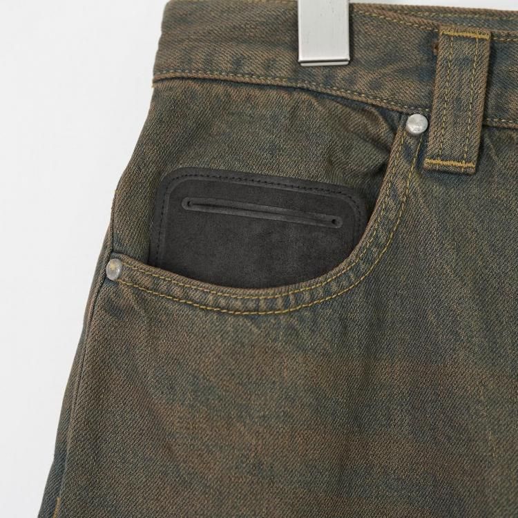 パラトレイト paratrait 25AW マッドパイプデニムパンツ MAD PIPE DENIM PT