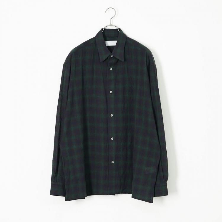PATTA パタ ウール チェックシャツ ジャケット WOOL CHECK パラトレイト paratrait 25AW ウールチェックシャツ WOOL CHECK