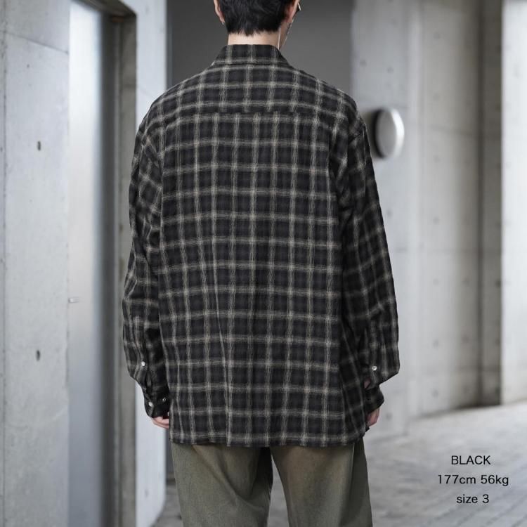 MASU 25aw チェックシャツ MASU 25aw チェックシャツ 25AW新作シャツ