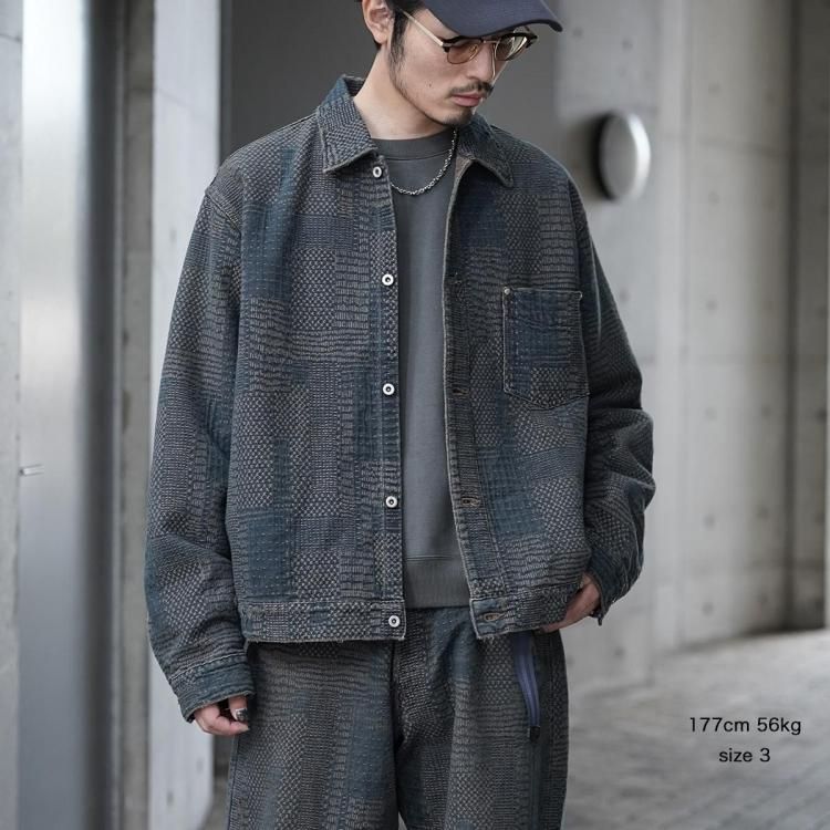 パラトレイト paratrait 25AW マッドサシコデニムジャケット MAD