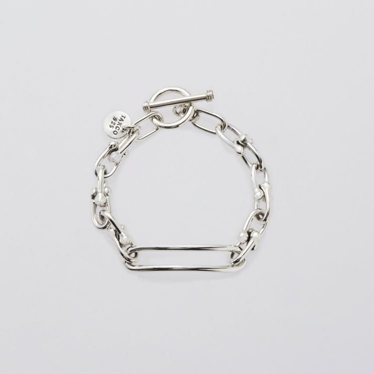 XOLO JEWELRY ブレスレット 14mm シルバー925 21cm XOLO - ベーシック リンク ブレスレット / BASIC LINK BRACELET