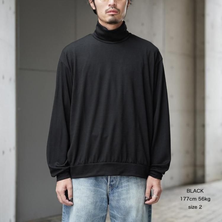 新品！　25aw marka ウールT タートルネック マーカ marka 25aw タートルネック TURTLE NECK (2/72 WOOL