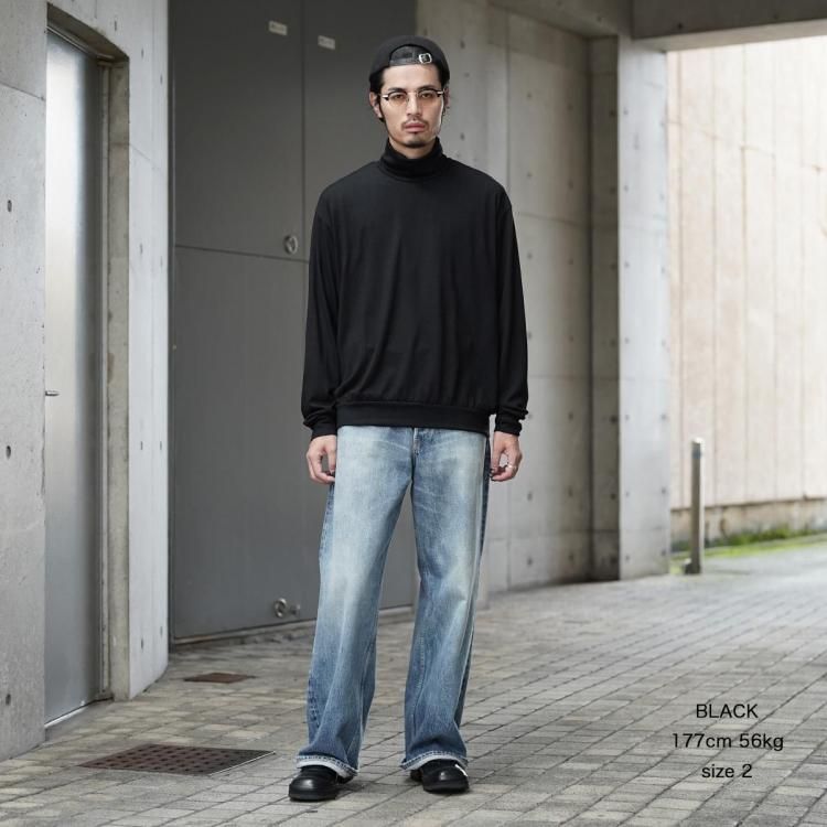 新品！　25aw marka ウールT タートルネック マーカ marka 25aw タートルネック TURTLE NECK (2/72 WOOL