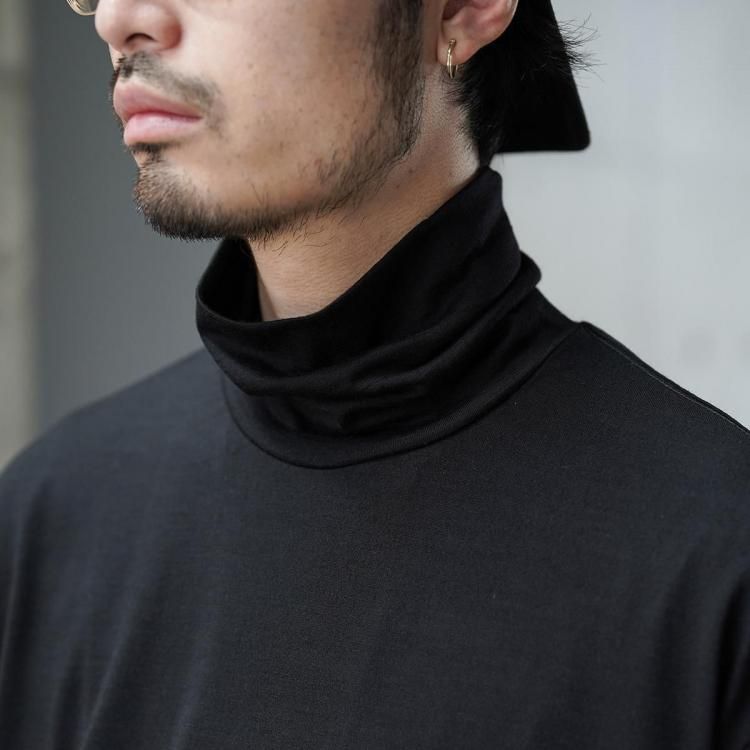 新品！　25aw marka ウールT タートルネック マーカウェア MARKAWARE 25aw ロングスリーブタートルネック