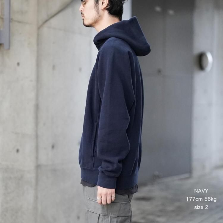 ノンネイティブ nonnative 25aw マリナーハーフジッププル
