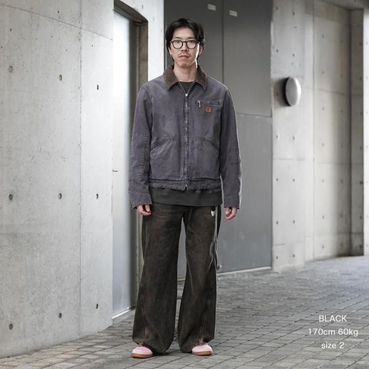 ジエダ JieDa 25aw ダックダメージジップジャケット DUCK DAMAGE ZIP