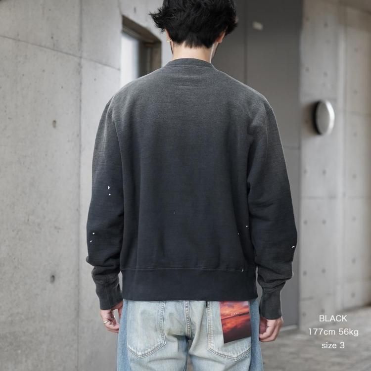 コッキ KHOKI 25aw ヴィンテージエフェクトスウェット
