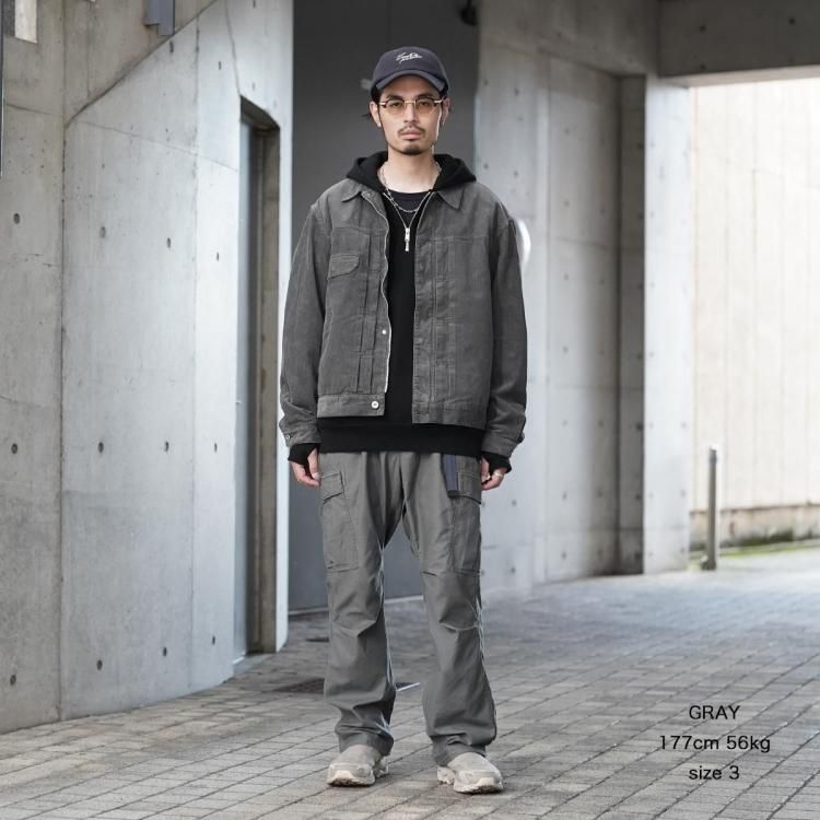 ジャケット・アウター nonnative TRUCKER BLOUSON COTTON CORD TRUCKER BLOUSON COTTON CORD SULFUR DYE WITH WINDSTOPPER