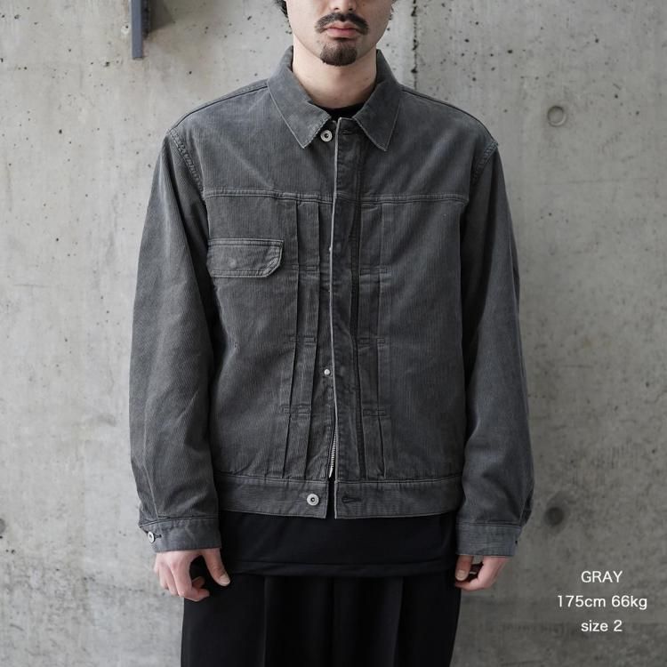 ノンネイティブ nonnative 25aw トラッカーブルゾンコーデュロイ
