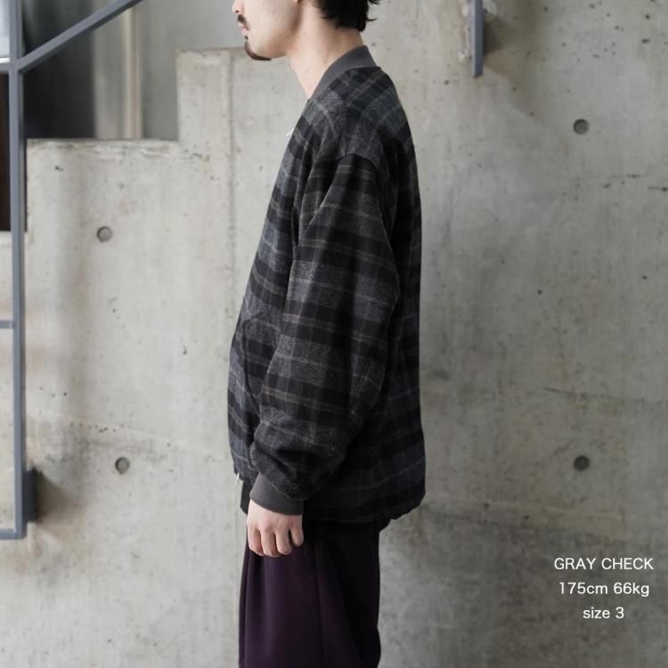 ポリプロイド POLYPLOID 25aw ボンバージャケット BOMBER JACKET (TYPE C)