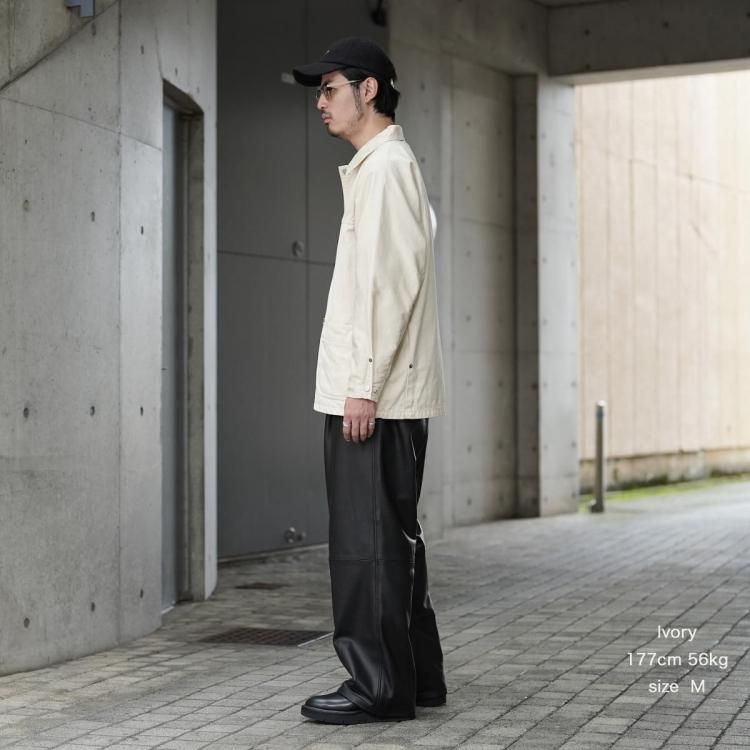 オー O- 25aw チョアジャケットカバーオールモールスキン XXC(HORE