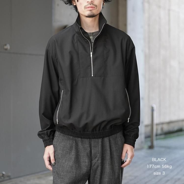 マーカウェア MARKAWARE 25aw ハーフジップトラックジャケット