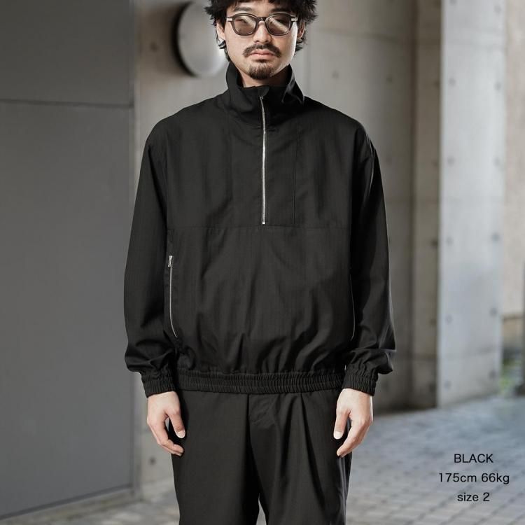 マーカウェア MARKAWARE 25aw ハーフジップトラックジャケット