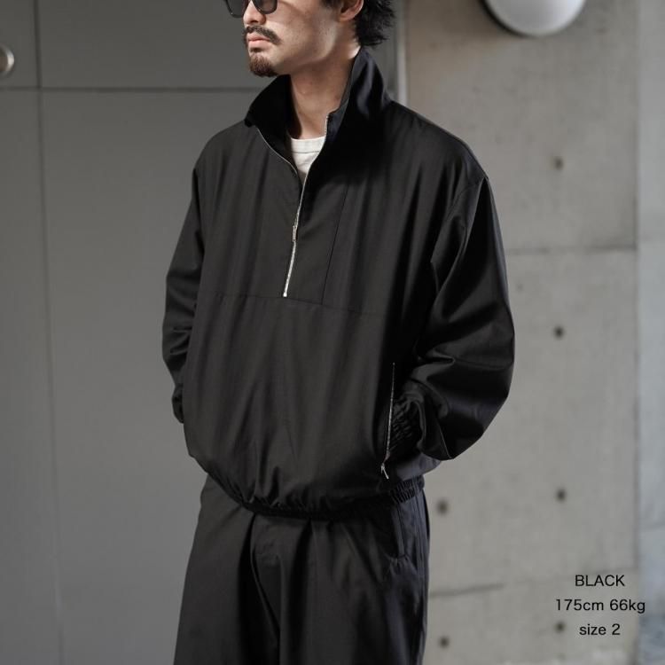マーカウェア MARKAWARE 25aw ハーフジップトラックジャケット HALF