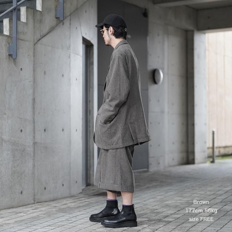 ホームレステイラー HOMELESS TAILOR 25AW ウールセットアップ Wool-Set-up