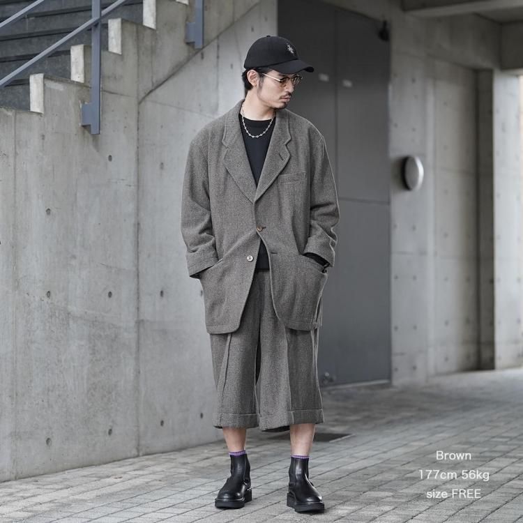 ホームレステイラー HOMELESS TAILOR 25AW ウールセットアップ