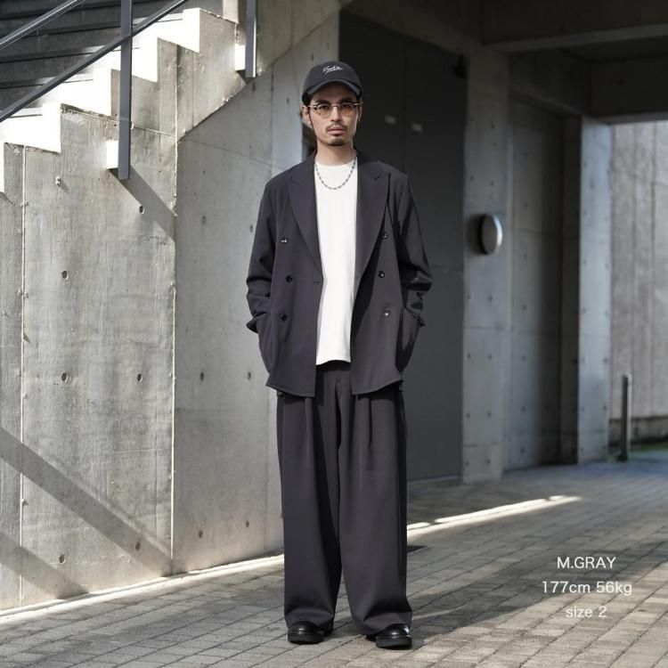 marka ダブルブレストジャケット マーカ marka 25aw ダブルブレステッドジャケットルーズフィット